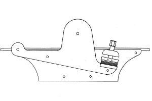 Schlitten Radierpresse